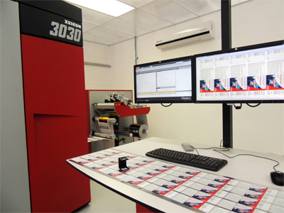 tecnología de impresión digital para etiquetas adhesivas